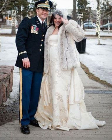 Gunner Hegseth's parents Pete Hegseth and Samantha Deering.